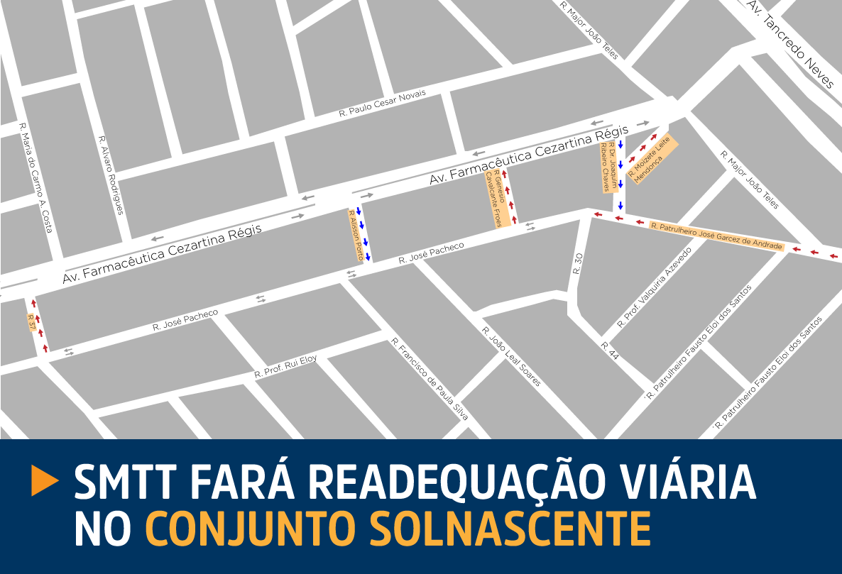 SMTT fará readequação viária no conjunto Sol Nascente - SMTT Aracaju